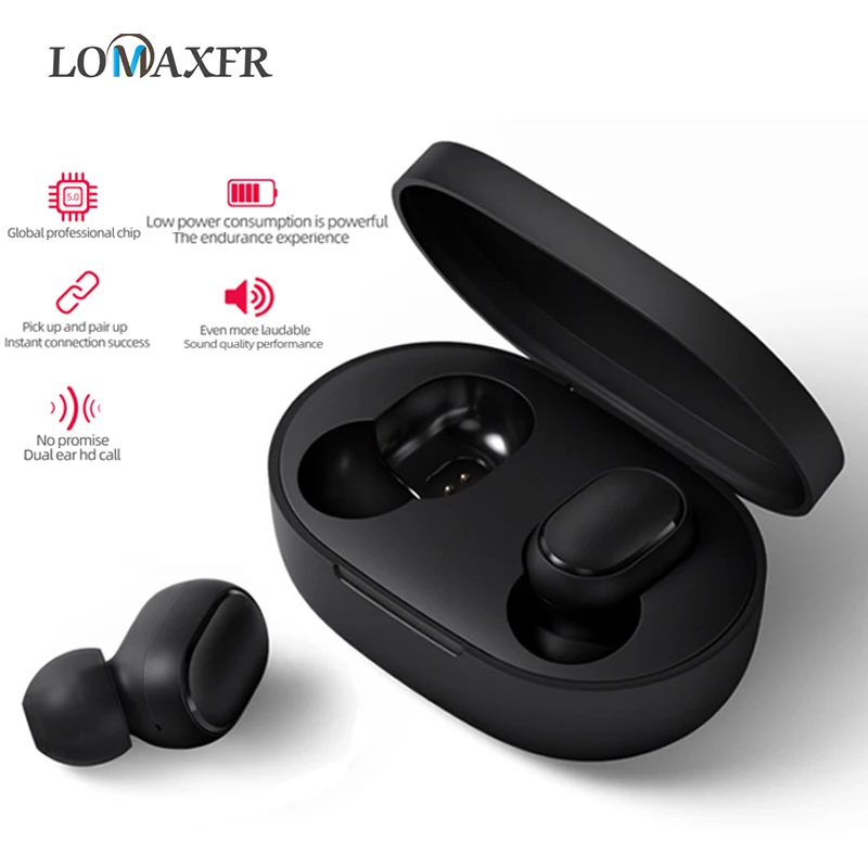 Earphone Bluetooth Headphone Wireless Headphones With Microphone Gaming Headset For Mi Earphone For Redmi Airdots Huawei Earbuds