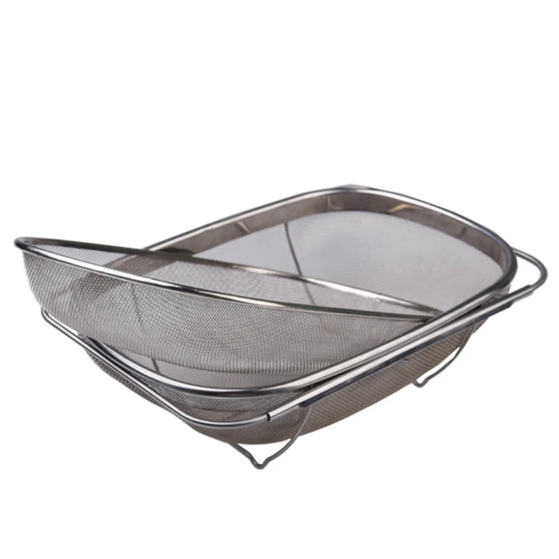 

Stainless Steel Honey Strainer Double Sieve BeeKeeping Equipment Honey Filter L5YE
