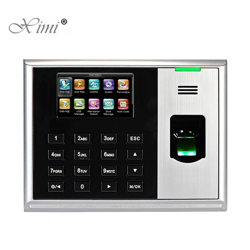 

S30 TCP/IP Biometric Fingerprint Time Attendance With 13.56MHZ MF IC Card Reader Fingerprint Time Recording Time Clock