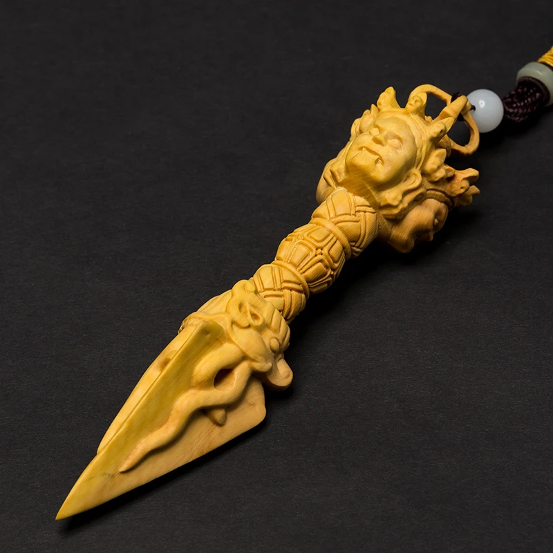 14 25 см желтое дерево Маллет тупой индийский подводный край ручная работа