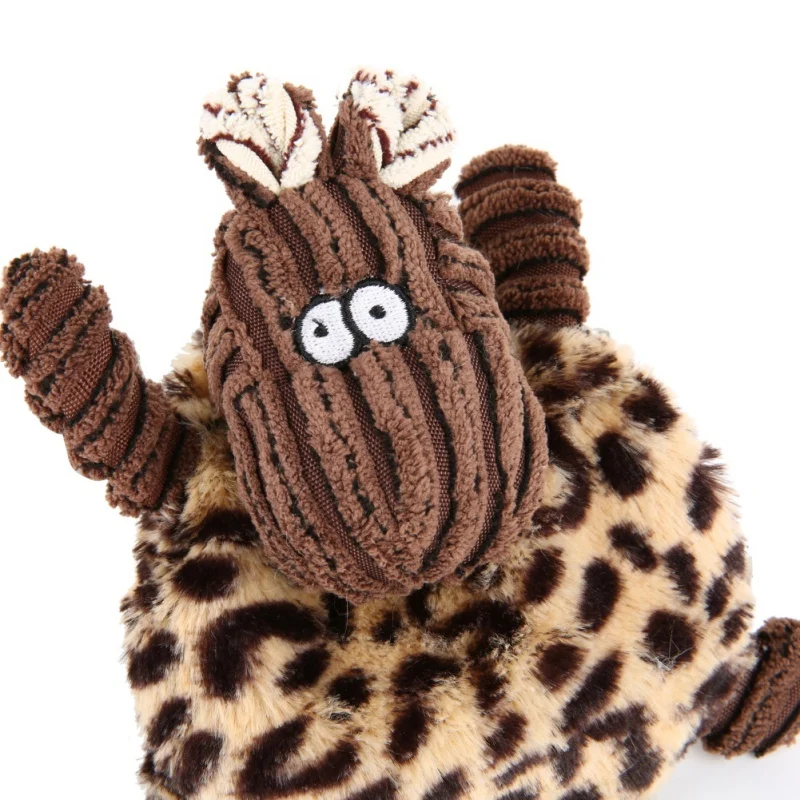 Пищащие игрушки для собак милые плюшевые животных кролик кошка собака жевание