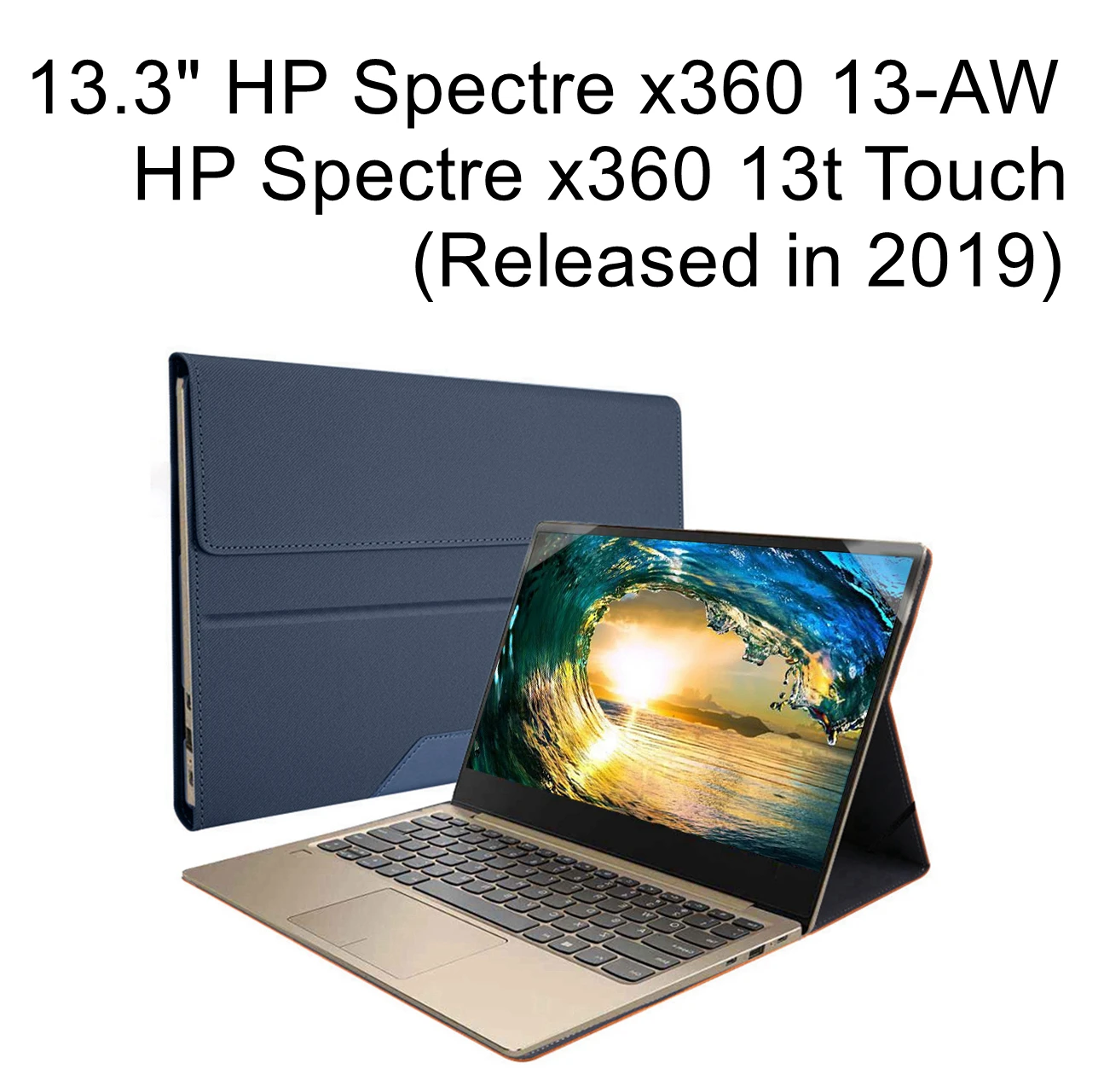 

Case Cover for 13.3" HP Spectre x360 13-AW/HP Spectre x360 13t Touch Released in 2019 2 in 1 Series Laptop Accessories,S025