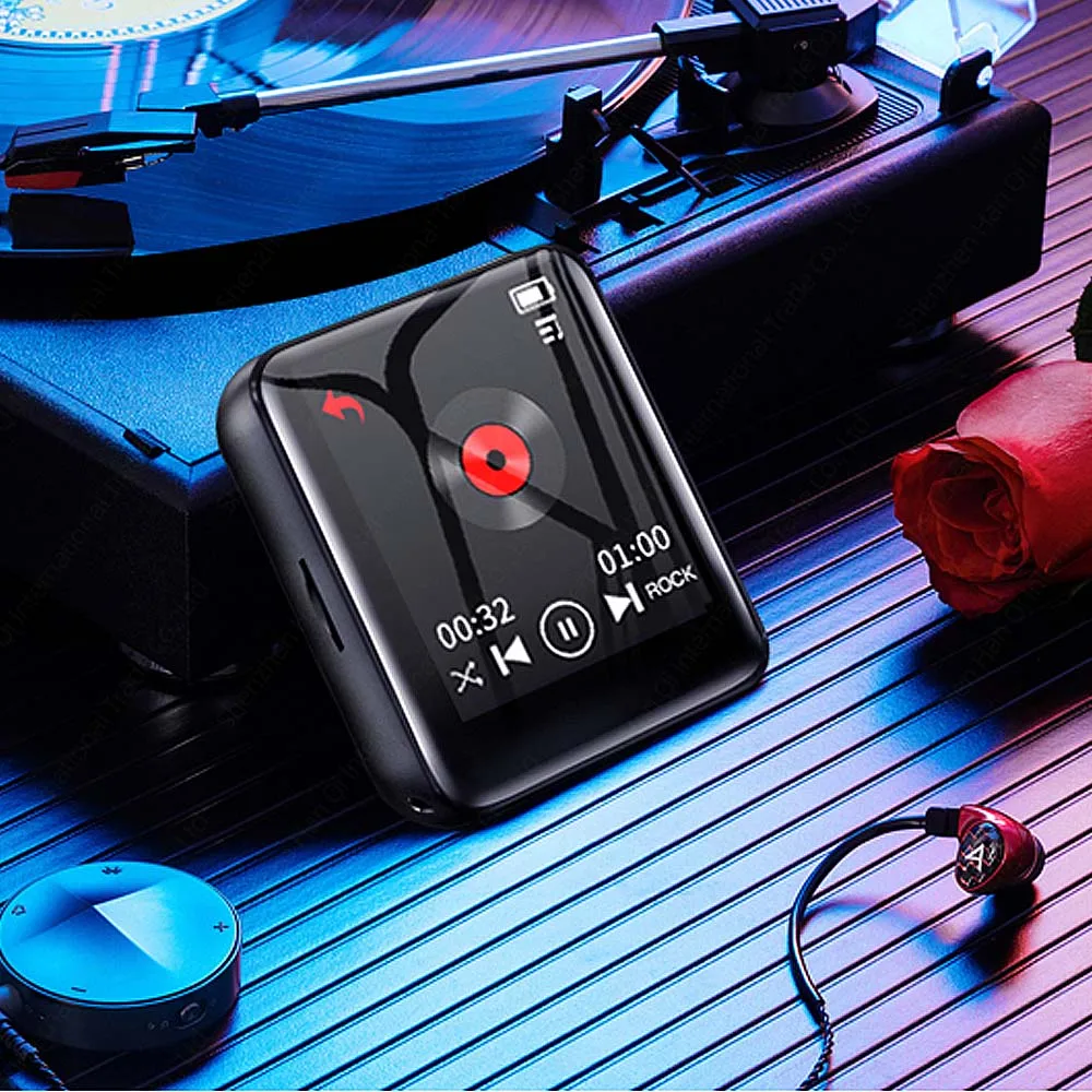 RUIZU A02 M4 Bluetooth 4,0 MP4 MP3 плеер с полным сенсорным экраном портативный музыкальный плеер с динамиком FM Электронная книга рекордер шагомер