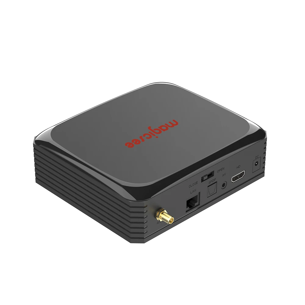 ТВ приставка Magicsee N5 Plus с процессором Amlogic S905X3 Android 9 0 4 Гб ОЗУ 64 ПЗУ 2 4/5G Wi Fi Ethernet BT 8K