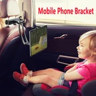 Регулируемый автомобильный держатель для планшета на подголовник из алюминиевого сплава, для iPad Pro Mini 5-9 дюймов, аксессуары для автомобильного интерьера