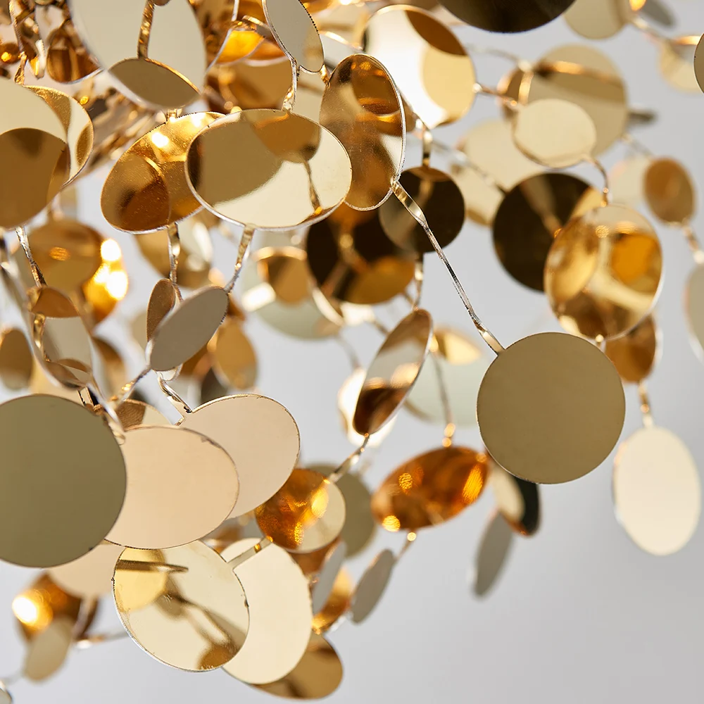 

New modern ceiling chandelier for bedroom gold stainless steel light fixtures home decoration led chandeliers lighting home lamp