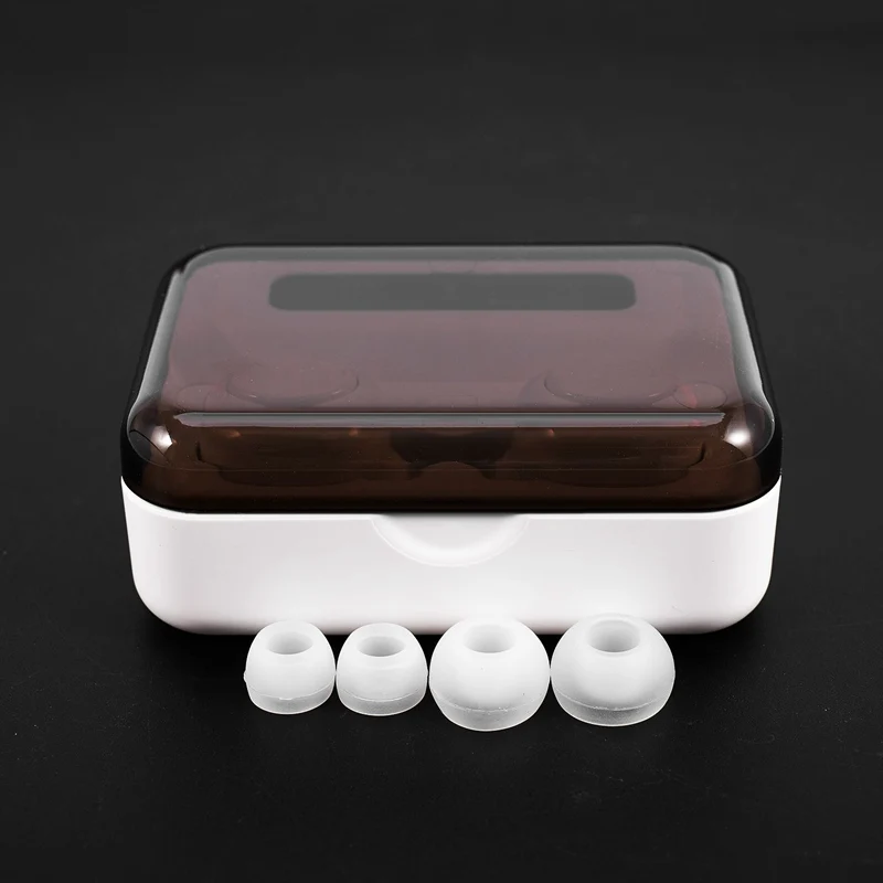 

S590 Bluetooth Headset, TWS Bluetooth 5.0 Stereo Contact Digital Display In-Ear Waterproof Sports Wireless Headset