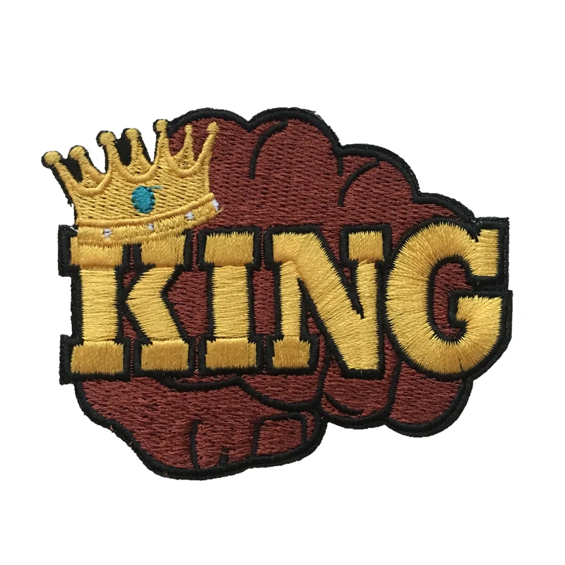 Новые африканские вышитые кулачки для пришивания утюгом нашивки одежды сумки Black