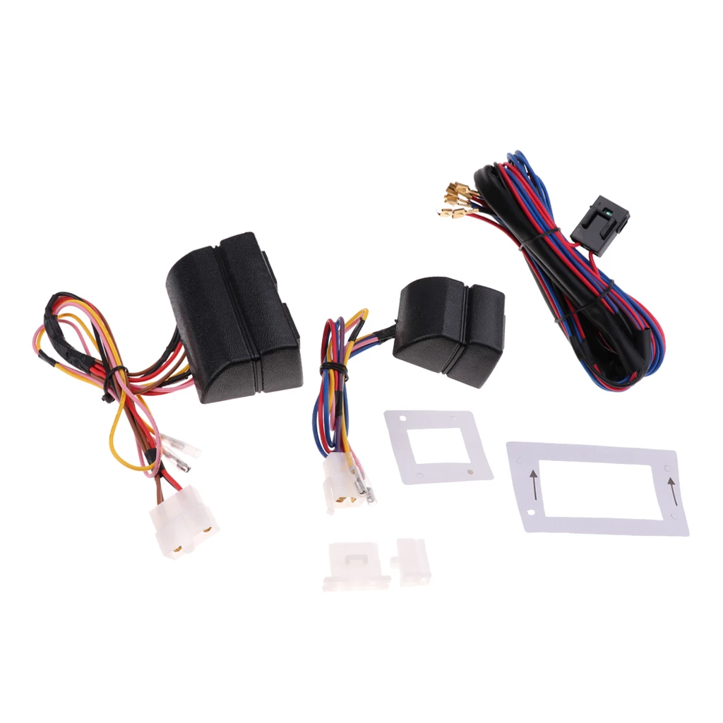 

High Quality 3Pcs Car Electric Window Master Control Switch Wiring Harness