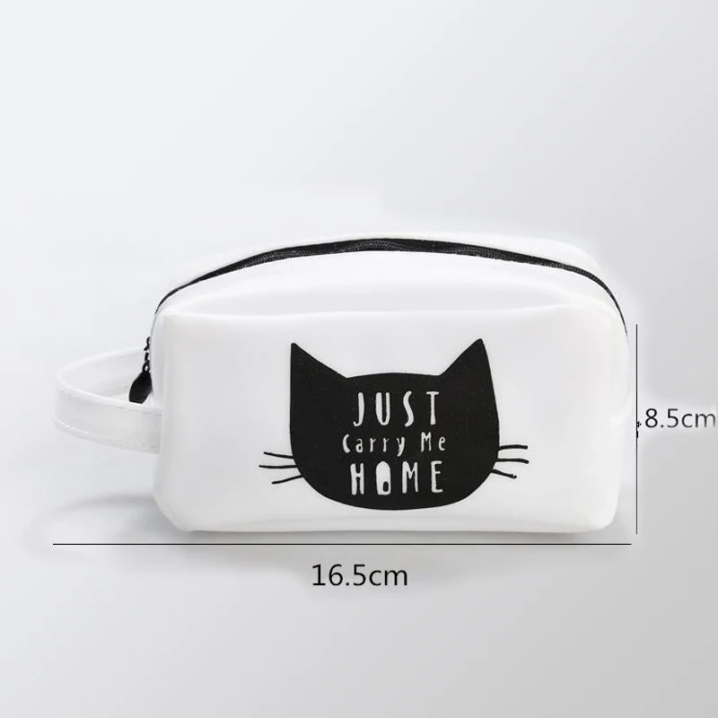 

New Cartoon Cat Pencil Bag Large Capacity Pencil Case Stationery Pen Storage Bag Pen Pouch for Students Cute School Supplies