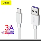 Зарядный кабель USB Type-C 3A для Samsung Galaxy Huawei Xiaomi Redmi LG, провод для телефона Android, кабель для быстрой зарядки и передачи данных