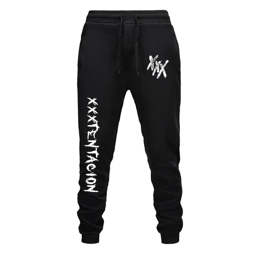 Новые мужские брюки уличная хип хоп XXXTentacion повседневные штаны фитнес джоггеры