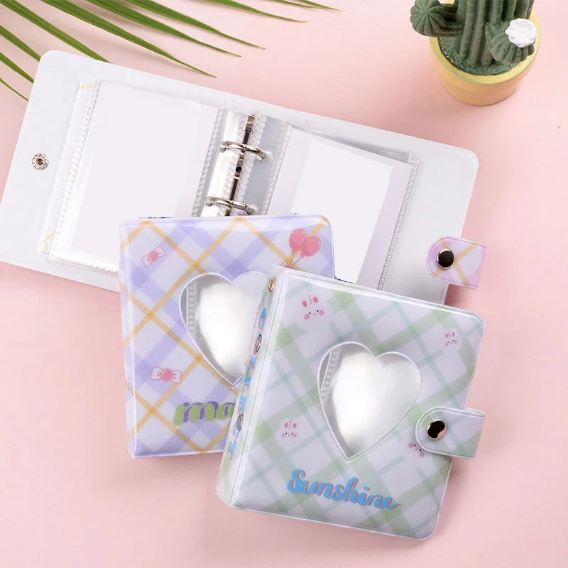 Альбом для фотографий в виде сердца 10 листов 3 дюйма | Дом и сад