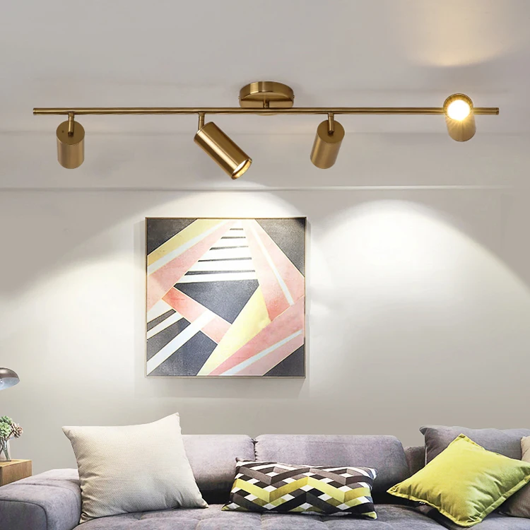 GU10 держатель светодиодный светильник для треков алюминиевый потолочный