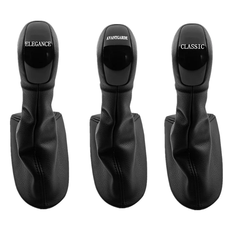 Автоматическая Авангард классическую элегантность черные кожаные Шестерни