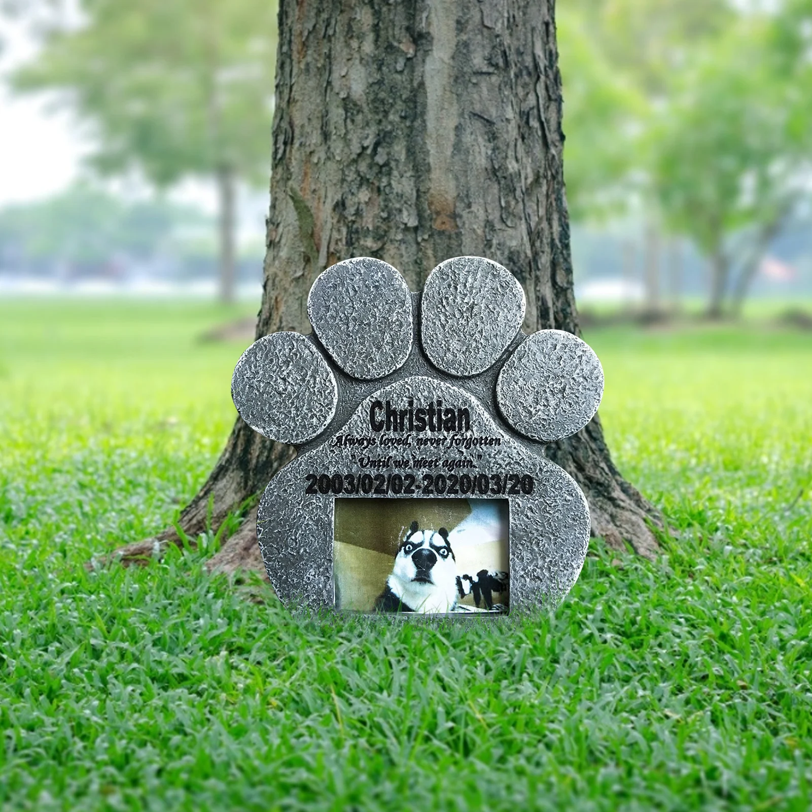 Уличные сувениры персонализируемые памятные камни для домашних животных могил