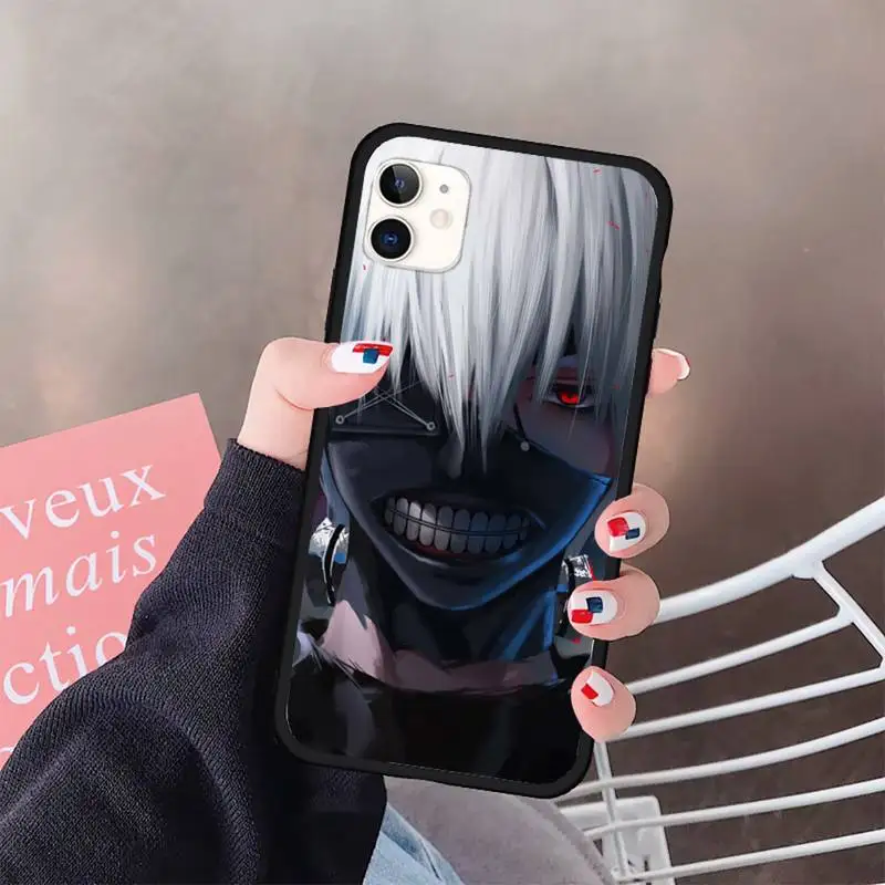 

Anime Manga tokyo ghouls Phone Cases for iPhone 11 12 pro XS MAX 8 7 6 6S Plus X 5S SE 2020 XR