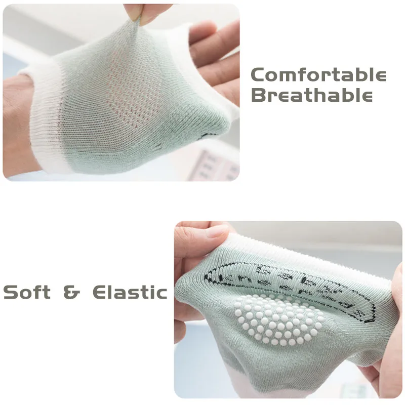 

1 Pair Fashion Cute Crawling Elbow Kneepad Cushion Toddlers Baby Girls Boys Knee Pads Protector Safety Mesh Infant Leg Warmer