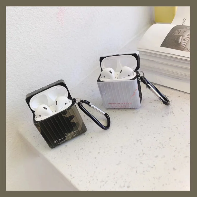 Модный камуфляжный чехол для наушников для Apple Airpods 1 2, защитный силиконовый чехол, беспроводная bluetooth-гарнитура, чехол для зарядки