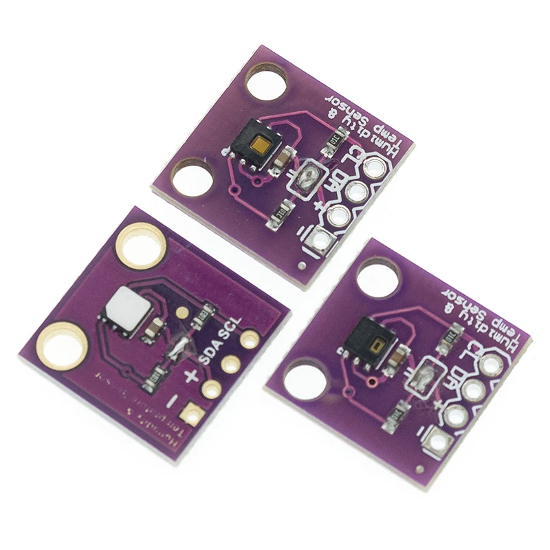 10 шт. HDC1080 Si7021 SHT20 промышленный высокоточный датчик влажности с интерфейсом I2C
