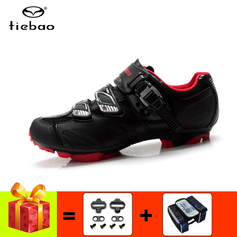 Tiebao Cycling Shoes Mtb Men Women Breathable Mountain Bike Sneakers Sapatilha Ciclismo Mtb Self-Locking Racing Bicycle Shoes