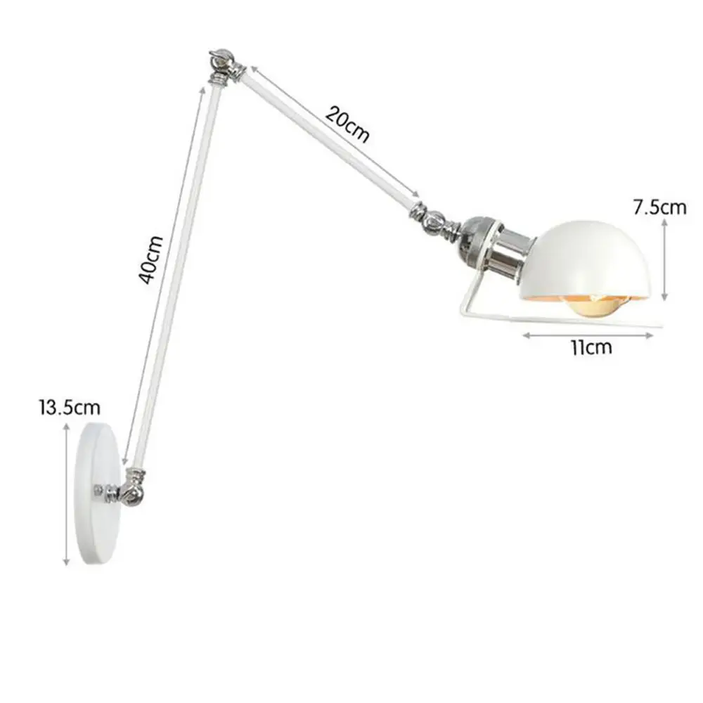 Современные настенные светильники белое освещение Регулируемая Рабочая лампа