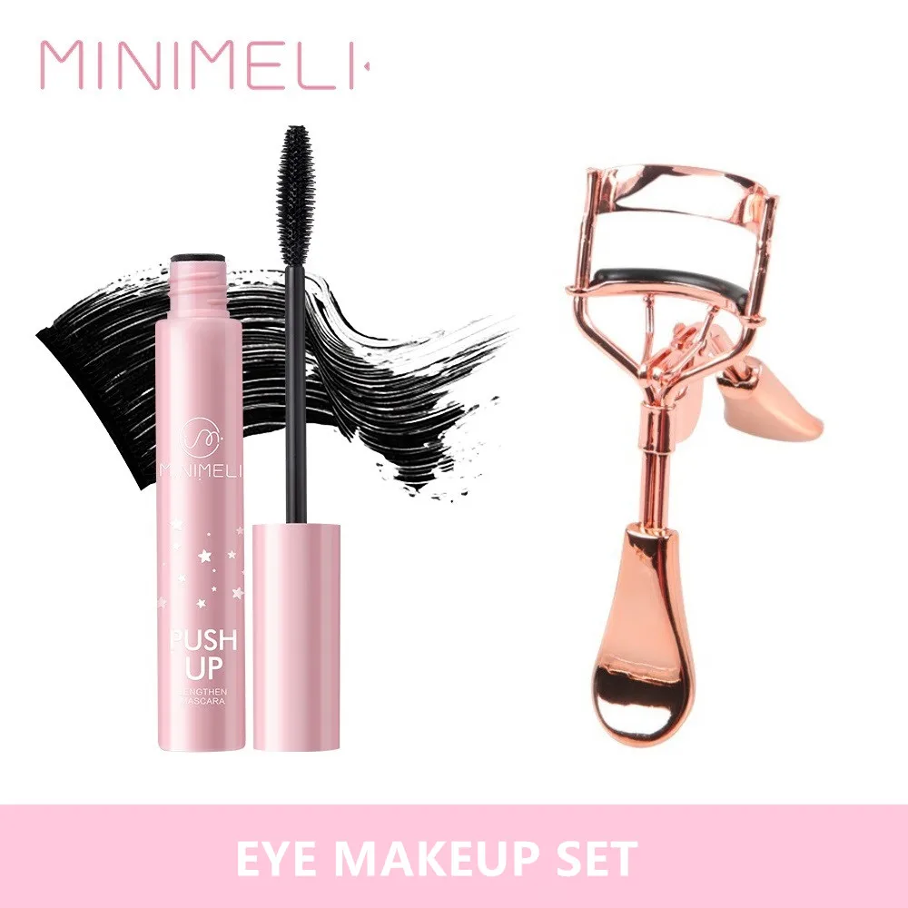 MINIMELI щипцы для завивки ресниц инструменты красоты + 3D тушь силиконовая