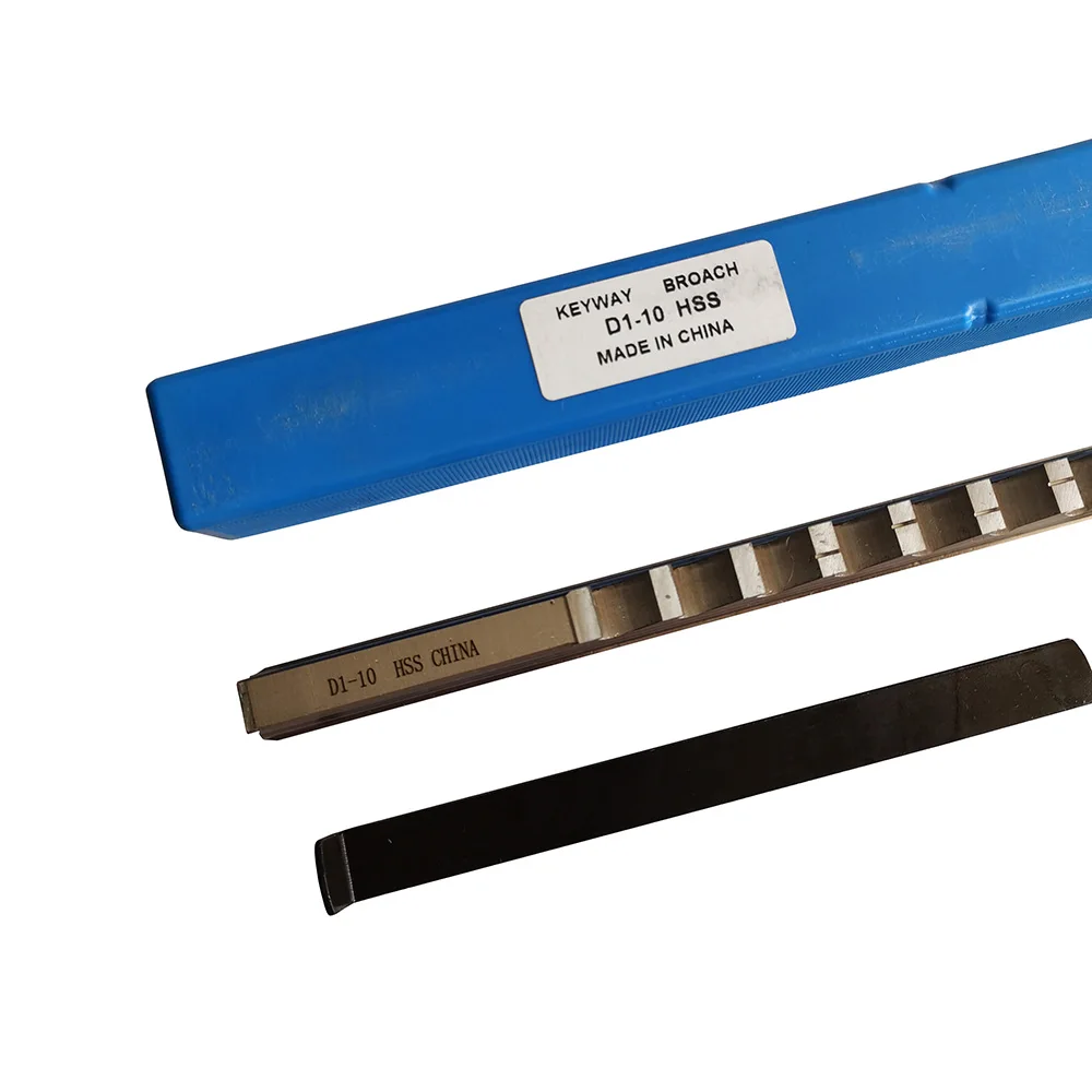 Keyway Broach режущий инструмент метрический размер 10 мм D Push Type с Shim HSS Broaching Режущий для