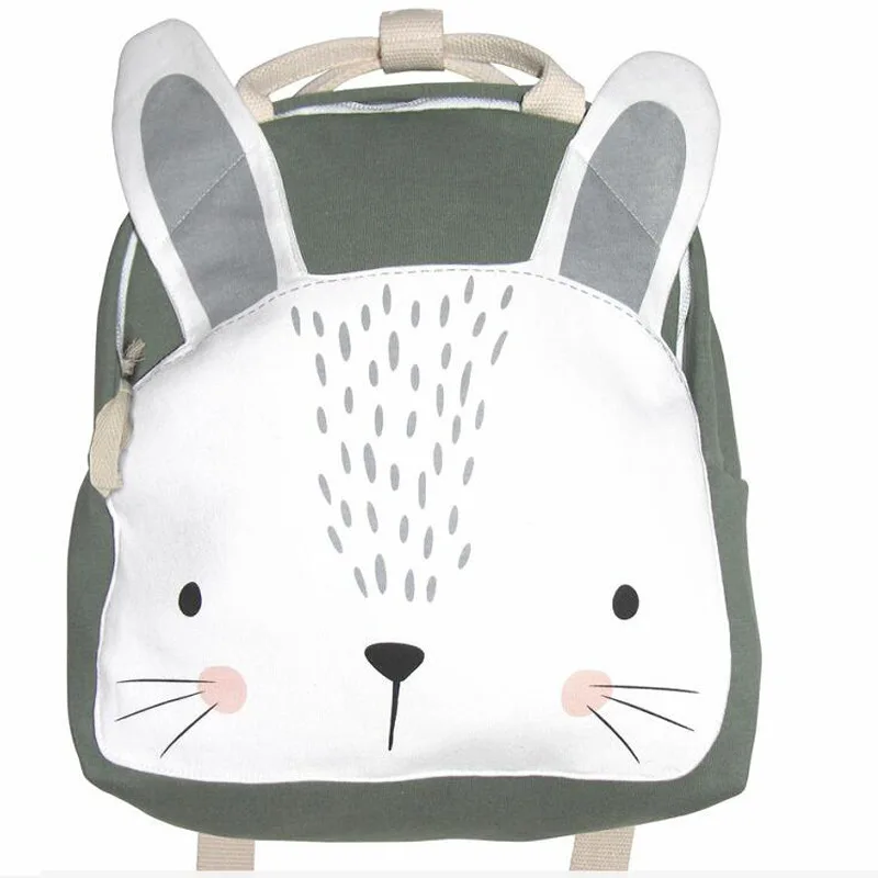 OLOEY, детский рюкзак, сумка через плечо, животные, 3D мультфильм, плюшевая школьная сумка, милый Принт, мягкий хлопок, детские игрушки, коллекция книг, сумка для хранения