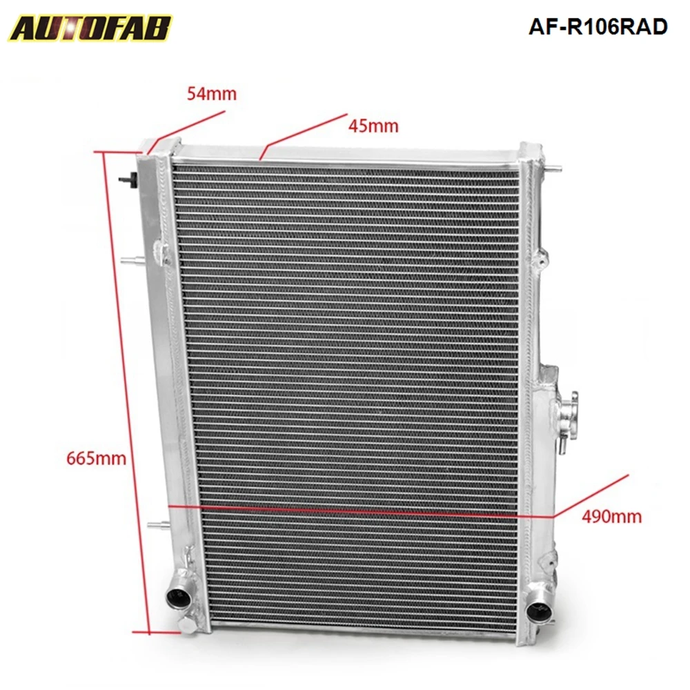 42 мм 2 ряда радиатор из алюминиевого сплава для Nissan Skyline R33 RB25DET GTS T AF R106RAD|radiator for