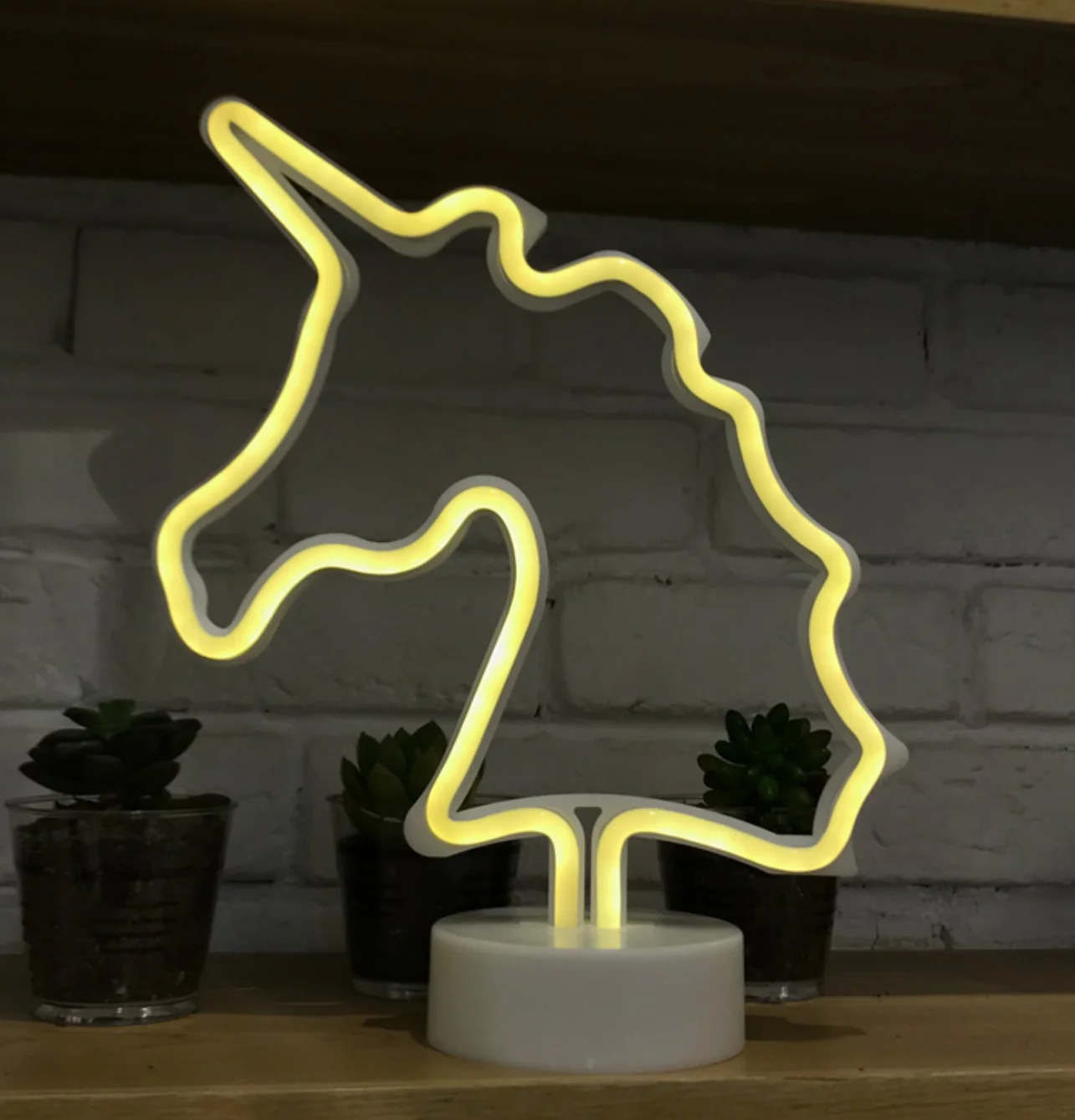 

Ins popular led night lights neon lights Flamingo design lights