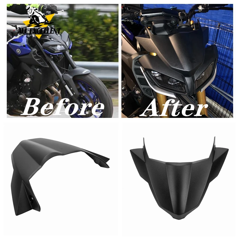 Для Yamaha MT 09 2017 2019 MT09 FZ09 2018 аксессуары для мотоциклов передний нос обтекатель клюва