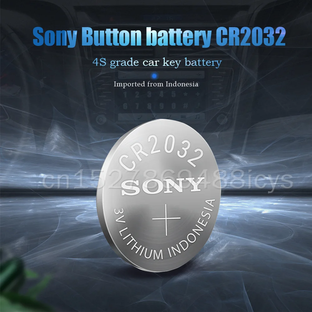 10 шт. SONY CR2032 CR 2032 DL2032 ECR2032 BR2032 3 В литиевая батарея для часов игрушечный калькулятор