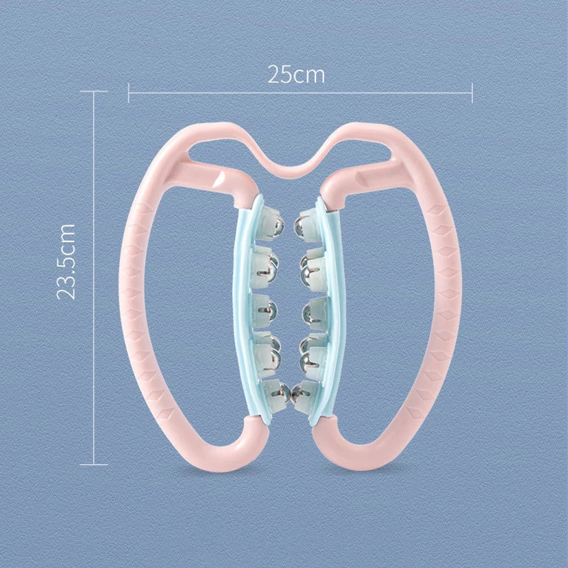 Шариковый массажер из нержавеющей стали ролик для рук ног шеи мышечной ткани