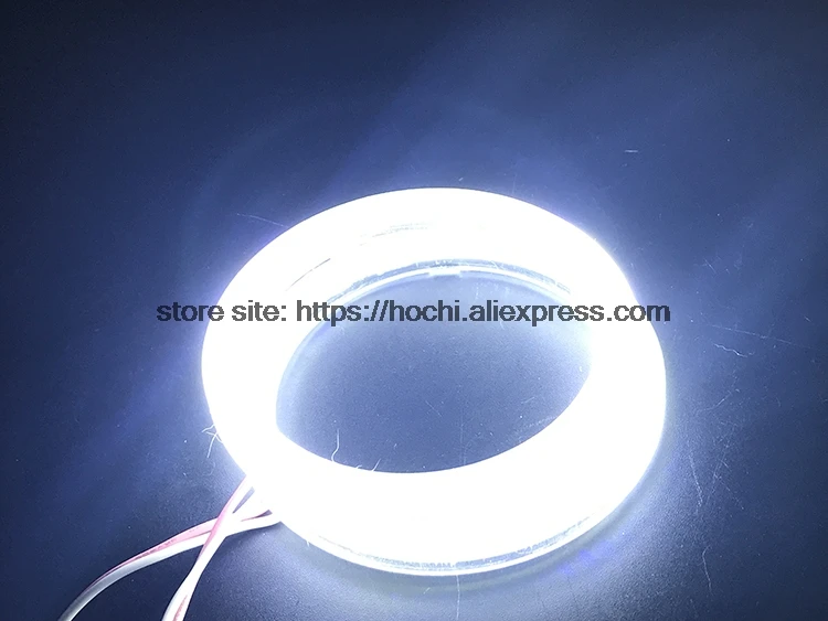 Для Volvo XC60 2014 2015 с проектором COB Светодиодный дневной светильник Белый Halo Cob Led Angel