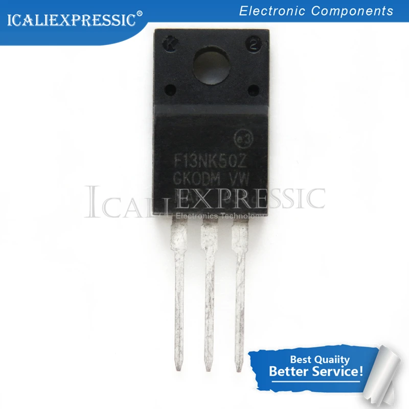 

5PCS F13NK50Z 13NK50 TO-220F в наличии