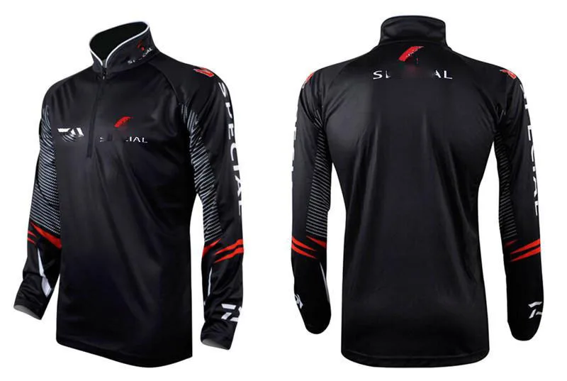 2019 Мужская рубашка для рыбалки одежда улицы защита от солнца дышащая быстро