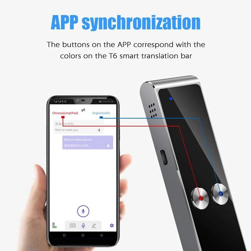 Умный переводчик устройство мгновенный 69 языков фото перевод для обучения