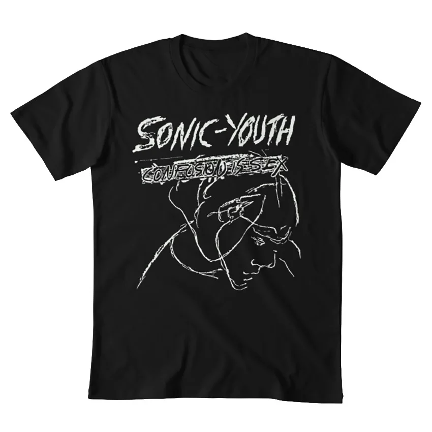 ? Футболка с надписью путаница-это секс (Sonic Youth) | Мужская одежда
