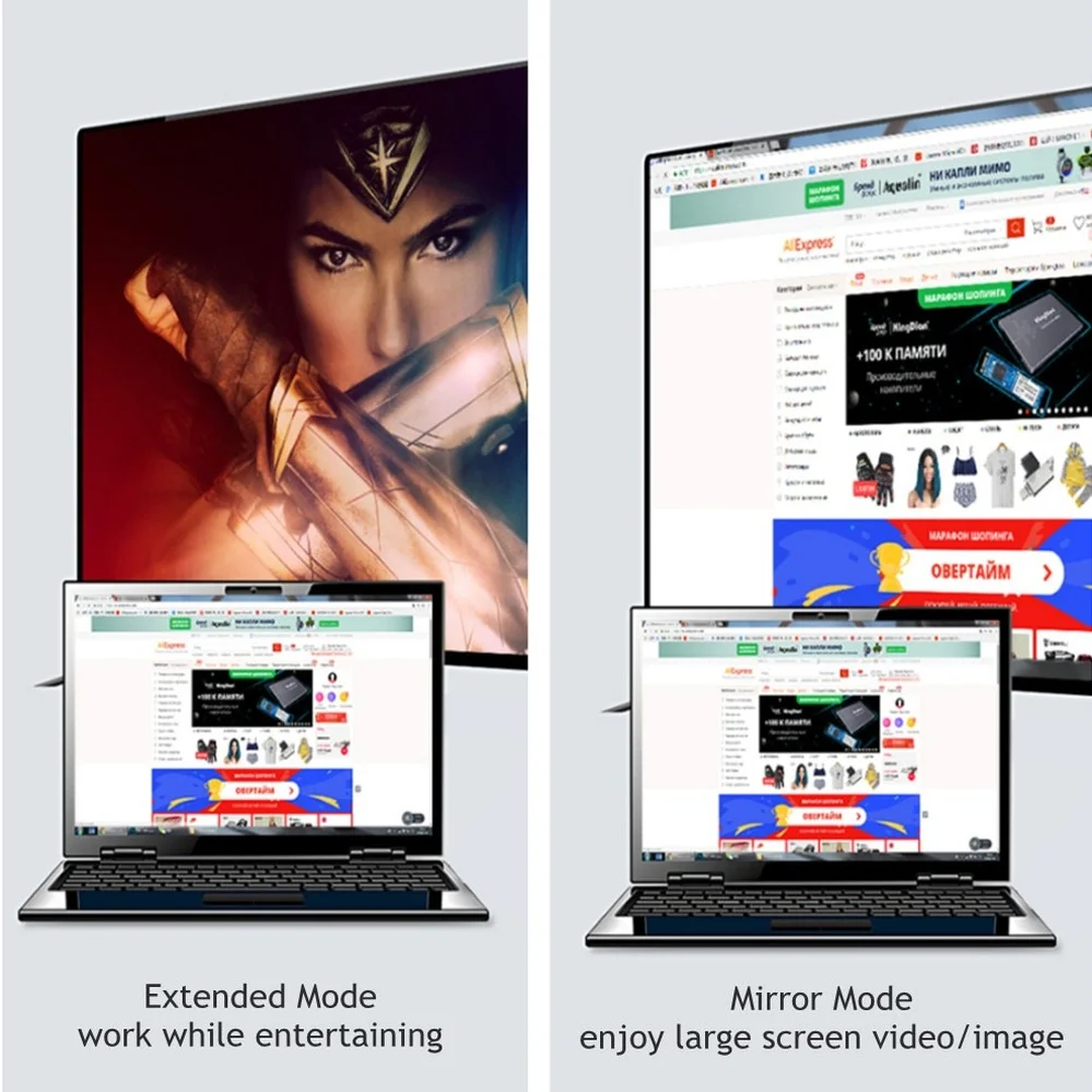 PzzPss 3 в 1 мини DisplayPort DP HDMI-совместимый адаптер VGA DVI 4K Мини кабель конвертер для MacBook