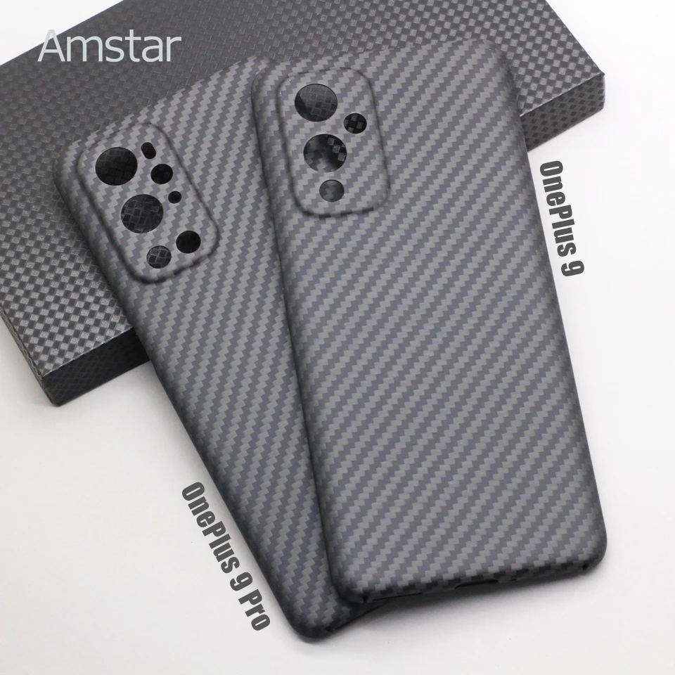 Защитный чехол Amstar из углеродного волокна для OnePlus 9 Pro 8 8T ультратонкий
