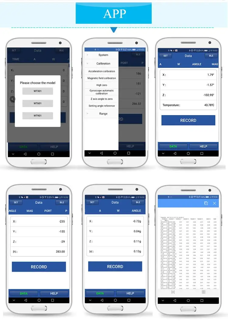 2 осевой Наклонный датчик WitMotion SINDT цифровой угол (рулон + шаг) Инклинометр IP67