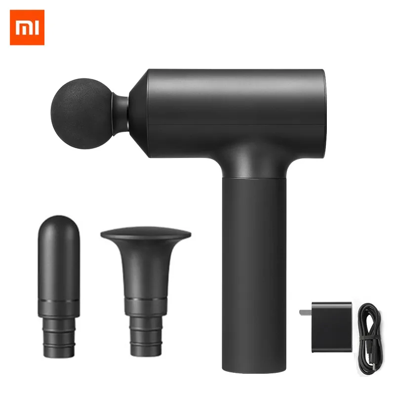 Массажный пистолет Xiaomi Mijia Электрический массажер для шеи умный массажа тела