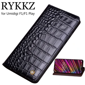 Genuine Leather Flip Case For UMIDIGI F1 Cover Magnetic case For
UMIDIGI F1 Play Cases Leather Cover Phone Cases Fundas