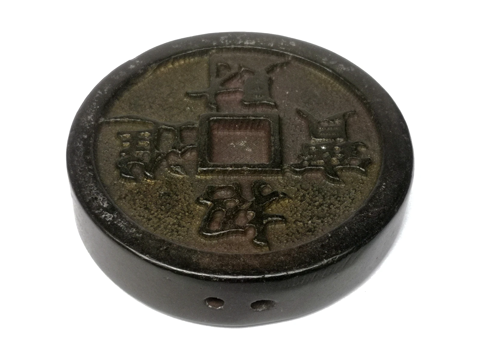 Коллекция искусств YIZHU Culture старая китайская культура Hongshan черный магнит