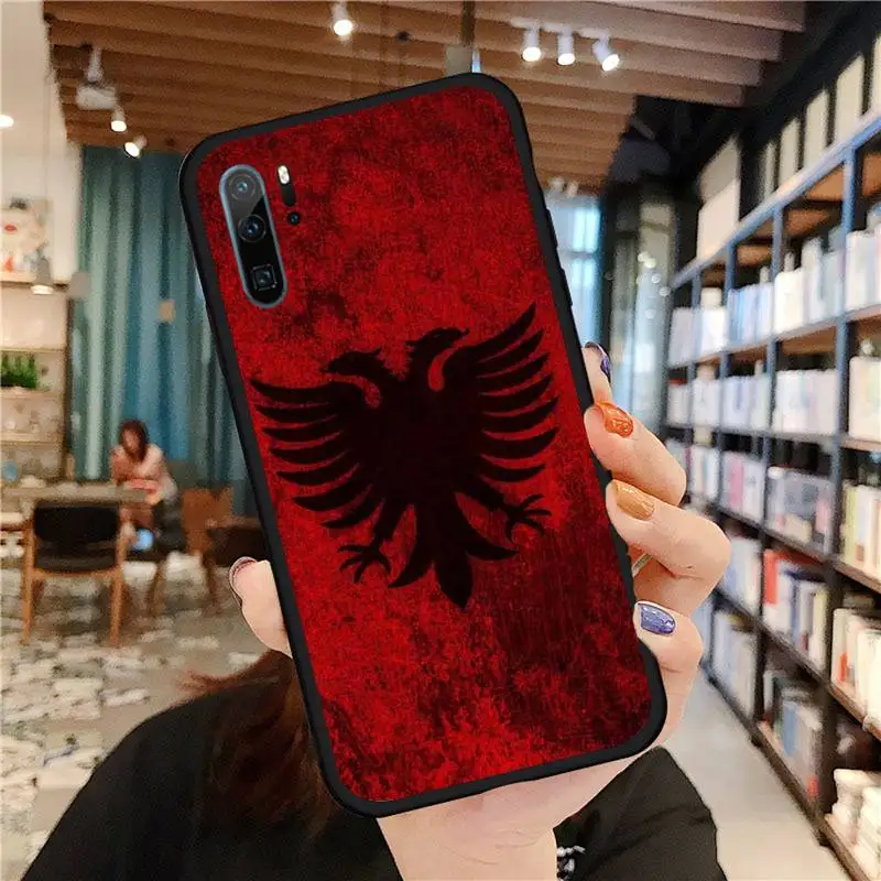 

Russia Flag coat of arms eagle Phone Case For Huawei honor Mate P 9 10 20 30 40 Pro 10i 7 8 a x Lite nova 5t Soft Silicone