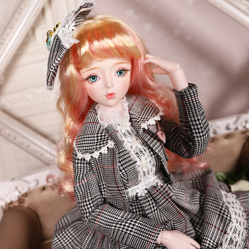 DBS 1/3 bjd 62 см шарнирное тело макияж лицо с одеждой обувь парик моль ли AI MSD SD комплект игрушка детский подарок