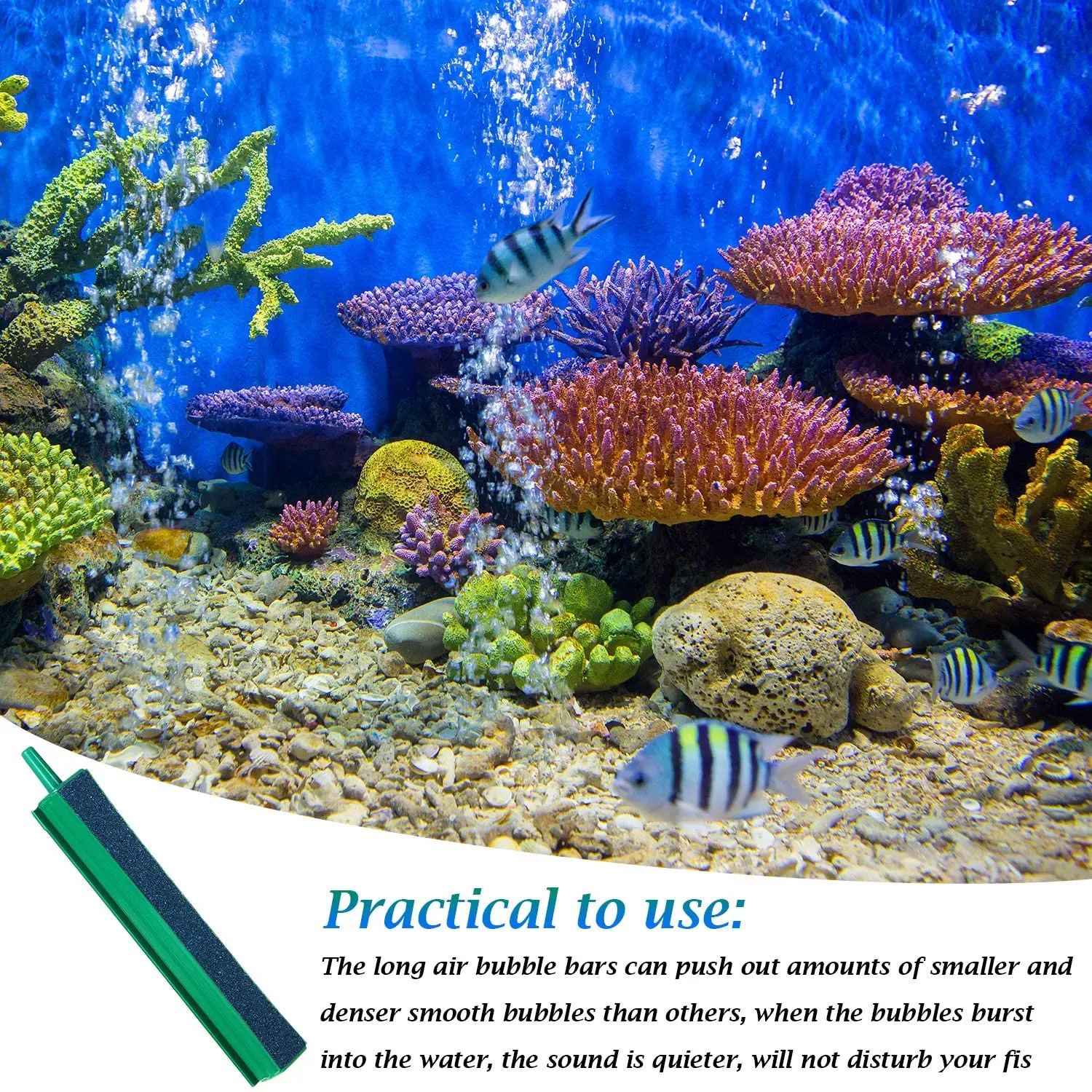 4 Размеры компрессор для аквариумов рыб песка камня горных пород с аквариумная