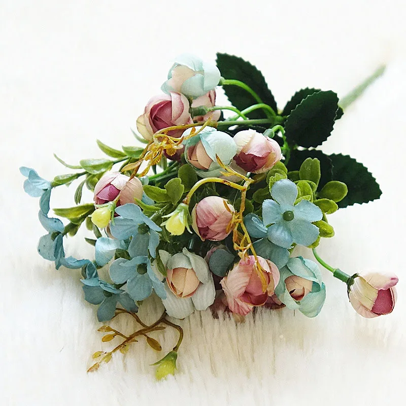 Искусственный цветок имитация цветов украшение для дома гостиной свадьбы | Дом и