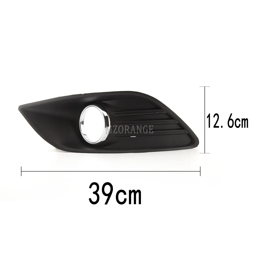 1 пара хромированные противотуманные светильник ры для Ford Focus 2 MK2 2009 2010 2011 |